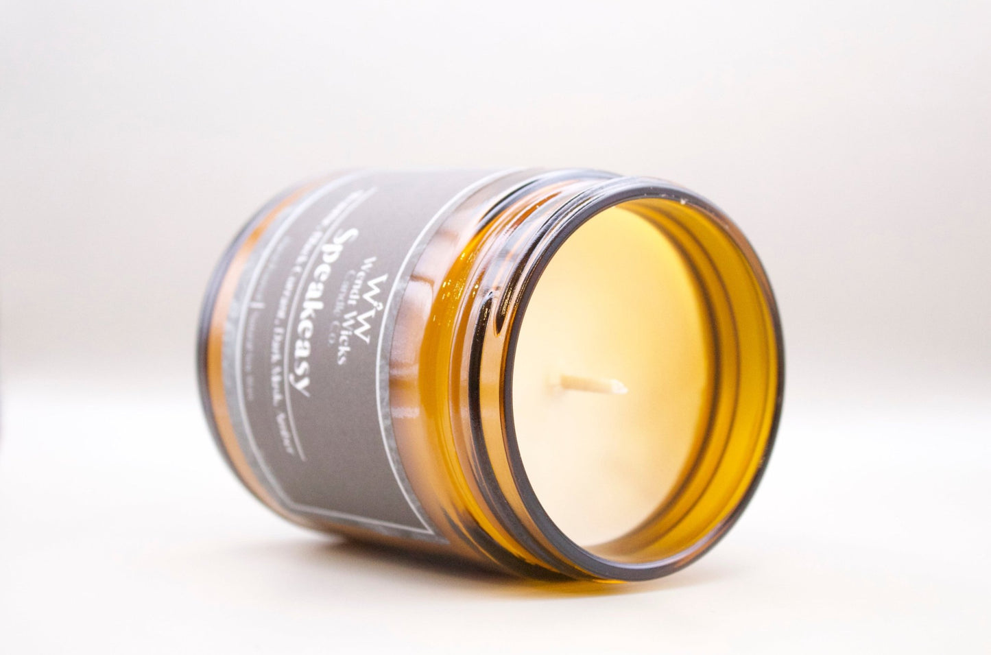 Speakeasy - Wendt Wicks Candle Co. - Amber candle