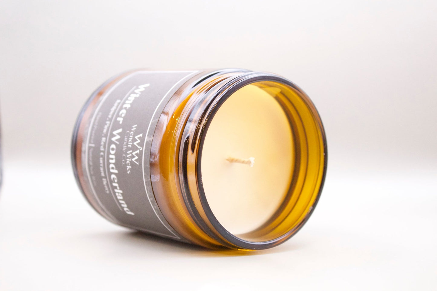Winter Wonderland - Wendt Wicks Candle Co. - Amber candle