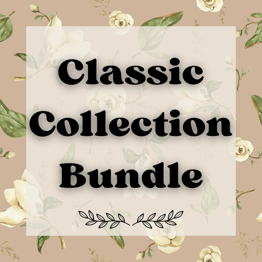 Classic Collection Bundle - Wendt Wicks Candle Co. - Amber candle