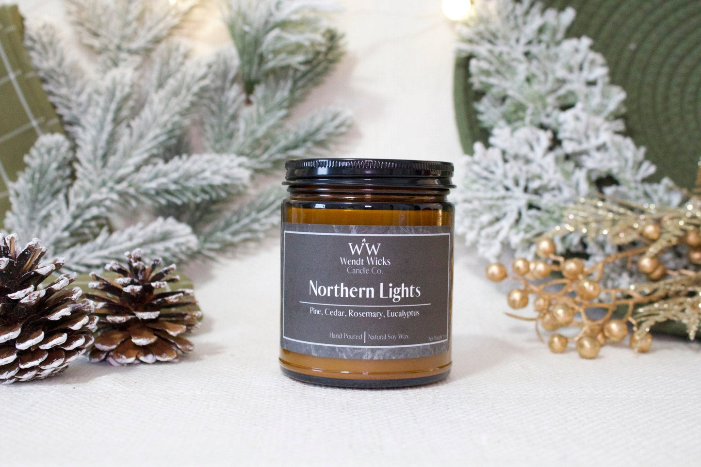 Winter Collection Bundle - Wendt Wicks Candle Co. - Amber candle